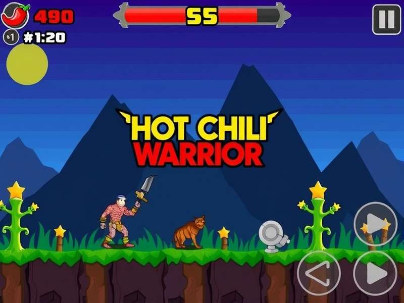 Hot Chili Warrior Game Screenshot